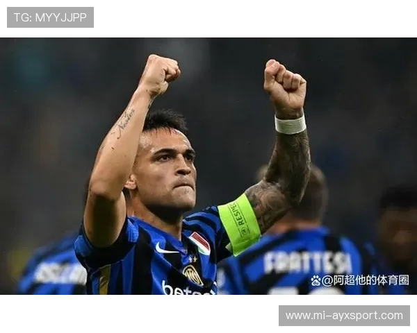 国际米兰禁区前沿，劳塔罗果断起脚